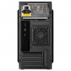 2E Корпус TeamX TMX04 з БЖ 2E ATX400W, 2xUSB2.0, 1x80мм, VGA 220мм, mATX, чорний