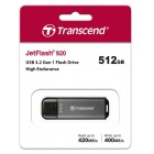 Transcend Накопичувач 512GB USB 3.2 Type-A JetFlash 920 R420/W400MB/s Чорний