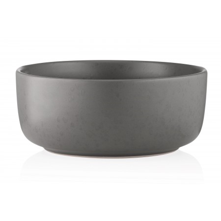 ARDESTO Салатник Trento, 16 см, сірий, кераміка