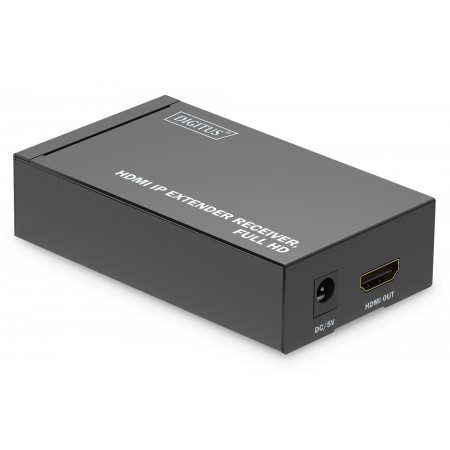 Digitus Подовжувач HDMI Full HD IP, приймач, 120м