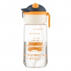 ARDESTO Пляшка для води Bear 550мл, пластик, оранжевий