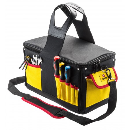 Topex Сумка для інструменту, 16 зовнішніх та 12 внутрішніх к