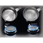 Electrolux Варильна поверхня газова на склі, 60см, чавун, чорний Electrolux Варильна поверхня газова на склі, 60см, чавун, чорний