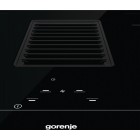 Gorenje Варильна поверхня індукційна, 83см, розширена зона, вбудована витяжка, 620м.куб/год, чорний