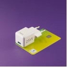 HAMA Зарядний пристрій мережевий 25Вт USB-С, PD, білий