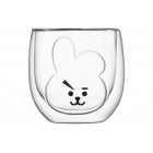 ARDESTO Набір чашок Animals з подвійними стінками, 300 мл, 2 од., боросилікатне скло