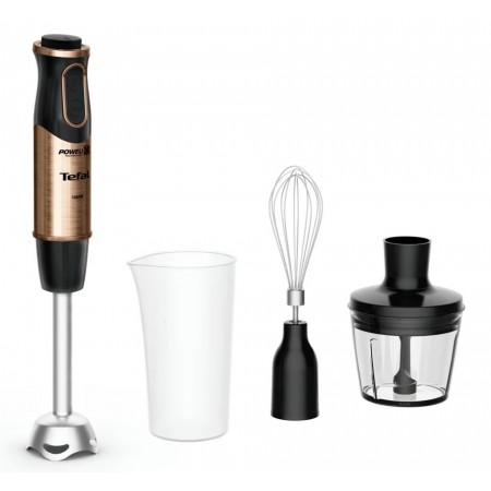 Блендер Tefal Quickchef 1000 Вт HB656G10 Чорний/Бронзовий