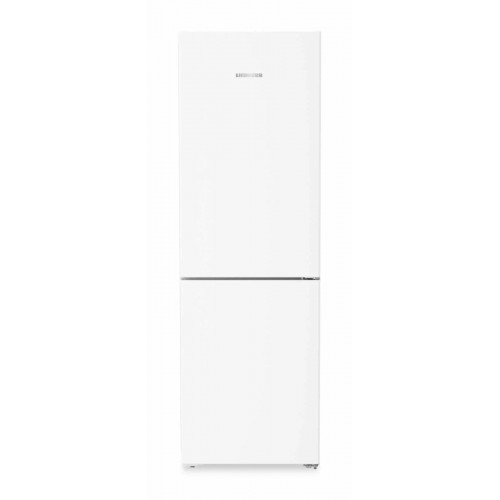 Liebherr Холодильник з нижн. мороз., 185x60x68, холод.від.-255 л, мороз.отд.-94л, 2 дв., A++, NF, білий