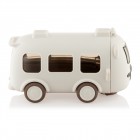 ARDESTO Пляшка для води Bear Bus 500мл, пластик, білий