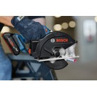 Bosch Пила дискова GKM 18V-50 акумуляторна, 2*18 В 5 Аг, 136 мм, 4250 об/хв, 2.2 кг