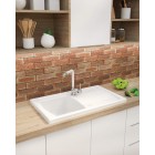 Deante Змішувач для кухні Aster, довж.виливу - 209мм, витяжний, 1важіль, хром-білий Deante Змішувач для кухні Aster, довж.виливу - 209мм, витяжний, 1важіль, хром-білий