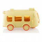 ARDESTO Пляшка для води Bear Bus 500мл, пластик, жовтий