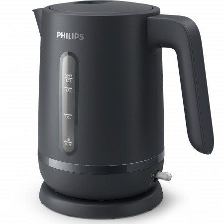 Philips Електрочайник Series 1000, Strix, пластик, мат, чорн