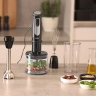 Braun Блендер заглибний MultiQuick 5 Pro, 1000Вт, чаша-600мл, вінчик для взбивання, чорний