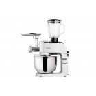 ARDESTO Кухонна машина KMCH-K1500SS/ 1500 Вт/ 6 швидк. + режим Pulse/ чаша 6 л./ блендер 1.5 л./сріблясто-сірий