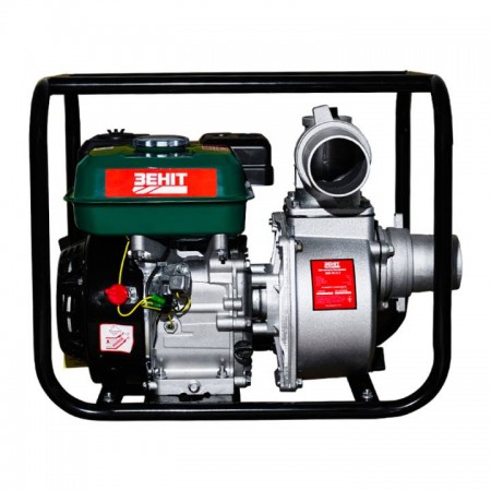ZENIT Мотопомпа бензинова ЗМП-80 v2.0, 60м3/г (1000л/хв), 6.