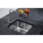 Franke Мийка кухонна Aton, нерж.сталь, прямокутник, без крила, 510х430х180мм, чаша - 1, накладна, ANX 110-48, нерж поліров. Franke Мийка кухонна Aton, нерж.сталь, прямокутник, без крила, 510х430х180мм, чаша - 1, накладна, ANX 110-48, нерж поліров.