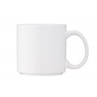 ARDESTO Чашка Francesca, 360 мл, біла, кераміка ARDESTO Чашка Francesca, 360 мл, біла, кераміка