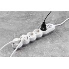 2E Мережевий подовжувач Plus 5XSchuko з вимикачем, 3G*1.0мм, 3м, white 2E Мережевий подовжувач Plus 5XSchuko з вимикачем, 3G*1.0мм, 3м, white