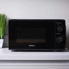 ARDESTO Мікрохвильова піч, 20л, мех.управл., 700Вт, відкр.кнопкою, чорний