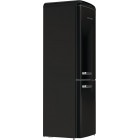 Холодильник з нижн. мороз. камерою Gorenje, 194x66x60см, 2 двері, 204(96)л, А++, Retro, NoFrost+, Внутр. Диспл, Зона св-ті, чорний