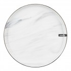 ARDESTO Тарілка обідня Marmo, 27 см, біла, кераміка ARDESTO Тарілка обідня Marmo, 27 см, біла, кераміка