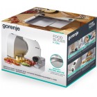 Gorenje Скиборізка, 100Вт, лезо-нержавіюча сталь, діаметр ножа-170мм, корпус-метал/пластик, сірий