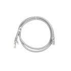 2E Cat 6,UTP,RJ45, 26AWG ,7/0.16 Cu, 1.00 m,PVC, Grey