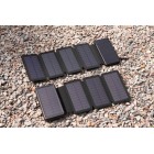 2E Портативний зарядний пристрій Power Bank Solar 20000mAh Black