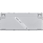 Клавіатура механічна ASUS ROG Azoth X 81key, NX Snow, USB-A/WL/BT, EN, RGB, білий