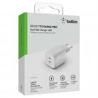 Belkin Мережевий ЗП Home Charger 45W GAN PD PPS Dual USB-С