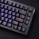 HyperX Клавіатура механічна Alloy Rise 75key, Red, USB-A, EN/UA, RGB, чорний HyperX Клавіатура механічна Alloy Rise 75key, Red, USB-A, EN/UA, RGB, чорний