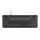 2E Клавіатура мембранна KS120 104key, USB-A, EN/UK/RU, White LED, чорний