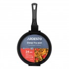 ARDESTO Сковорода глибока зі знімною ручкою Gemini Bari, 24см, алюміній, чорний