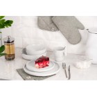 ARDESTO Тарілка десертна Trento, 20,5 см, біла, кераміка ARDESTO Тарілка десертна Trento, 20,5 см, біла, кераміка