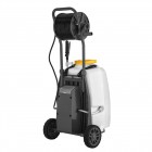 2E Обприскувач акумуляторний AquaSpray 40LRC 40л 12В 1х12А·год 7бар 2.9л·хв 16кг вольтметр колеса катушка шланг 30м