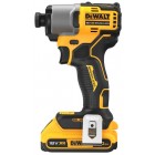 Шурупокрут ударний акумуляторний DeWalt 18В XR Li-Ion безщітковий 192Нм 3200об/хв 4200уд/хв 0.88кг без АКБ та ЗП