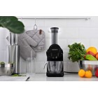 ARDESTO Соковитискач шнековий 200Вт, чаша-0.6л, жмих-0.7л, пластик/метал, чорно-сріблястий