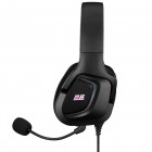 2E Gaming Гарнітура ігрова HG340, mini-jack/dual 3.5mm, RGB, 2м, чорний