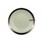 Тарілка десертна Ardesto Liguria Green bay, 19см, кераміка, зелений Тарілка десертна Ardesto Liguria Green bay, 19см, кераміка, зелений