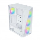Корпус 2E GAMING Aruba G3313W, без БЖ 1xUSB3.0, 2xUSB2.0, 5x120мм ARGB, VGA 330мм, LCS ready, HUB, TG Side Panel, ATX, білий