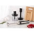 ARDESTO Блендер занурювальний HBG-1000BCHP, 1000Вт, 3в1, чаша-600мл, насадка для пюре, чорно-сріблястий ARDESTO Блендер занурювальний HBG-1000BCHP, 1000Вт, 3в1, чаша-600мл, насадка для пюре, чорно-сріблястий