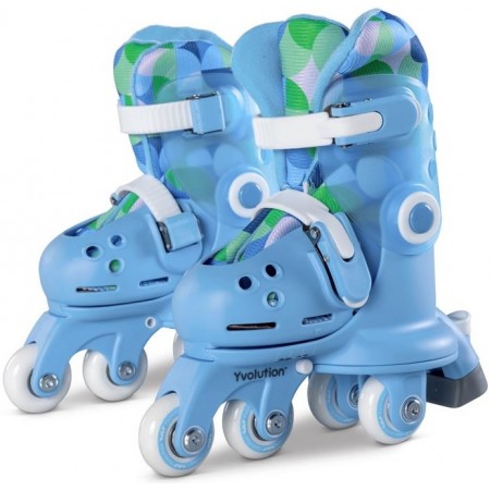YVolution Роликові ковзани Twista, розмір 30-34, блакитний