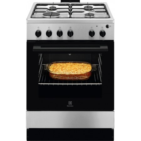 Electrolux Плита газова, 59л, 60x60см, нерж