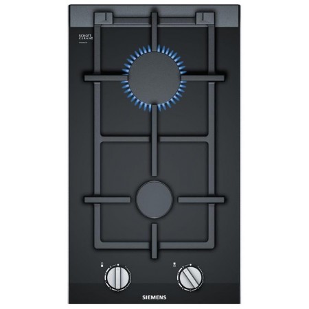 Siemens Варильна поверхня газова на склі, 30см, Доміно, чорн