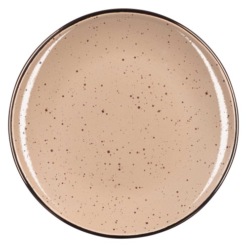 Тарілка десертна Ardesto Emilia, 20см, кераміка, коричневий Тарілка десертна Ardesto Emilia, 20см, кераміка, коричневий