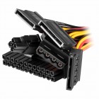 2E Корпус TeamX TMX04 з БЖ 2E ATX400W, 2xUSB2.0, 1x80мм, VGA 220мм, mATX, чорний