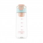 ARDESTO Пляшка для води з відсіком для фруктів Duo 720мл, пластик, блакитний, рожевий