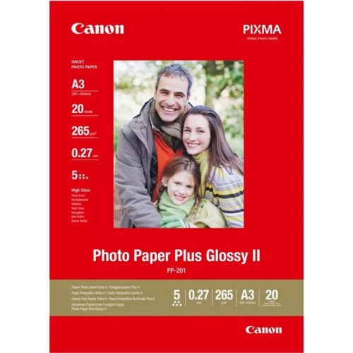Canon Папір Canon A3 Photo Paper Plus PP-201, 20 арк. Canon Папір Canon A3 Photo Paper Plus PP-201, 20 арк.