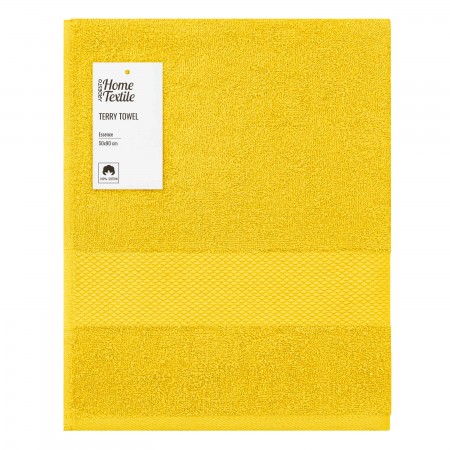 ARDESTO Рушник махровий Essence 50х90см, 100% бавовна, жовти